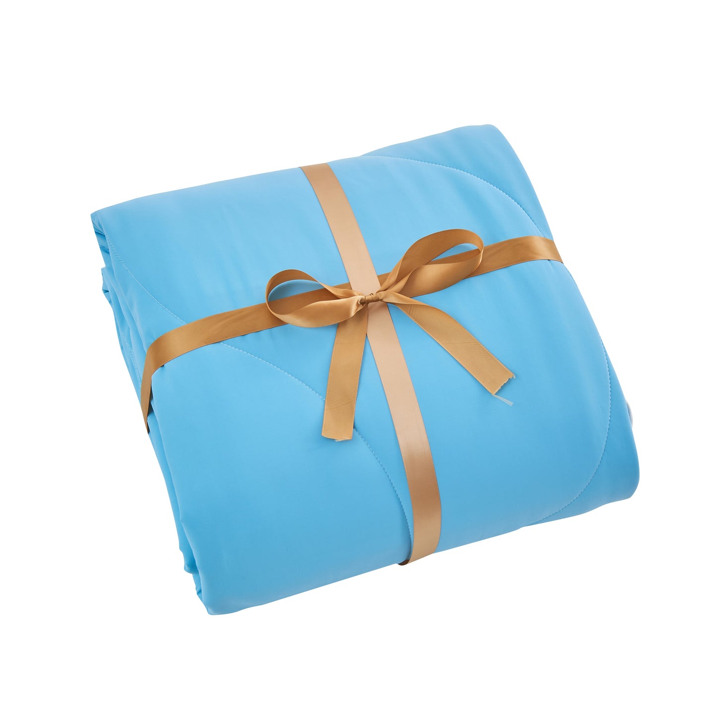 APSMILE Silk Cooling Comforter, Q-Max>0.4, Dual-Sided Cooling Fabric, Breathable Lightweight Blanket for Hot Sleepers and Night Sweaters, Blue