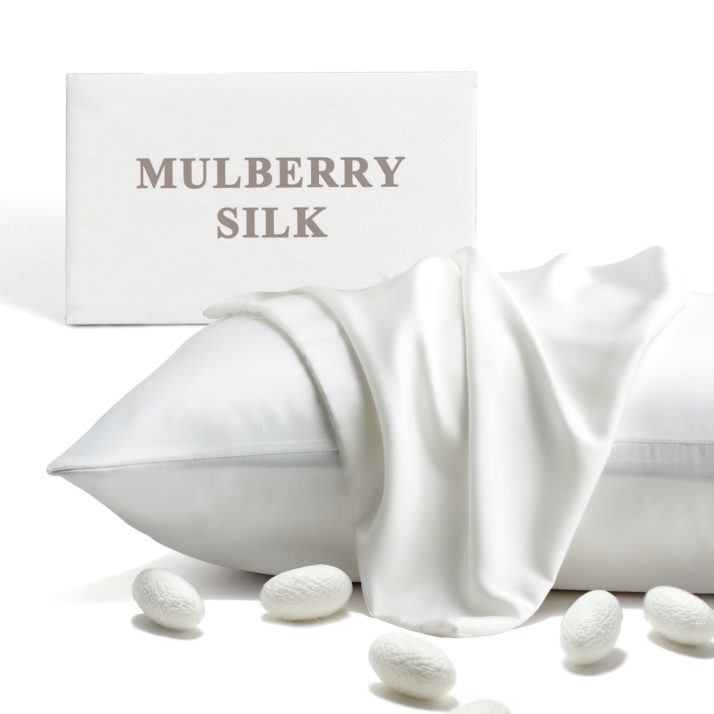 APSMILE Satin Pillowcases for Hair and Skin,Soft and Smooth Silk-Like Cooling Pillow Covers,Silky Pillow Cases,2 Pack